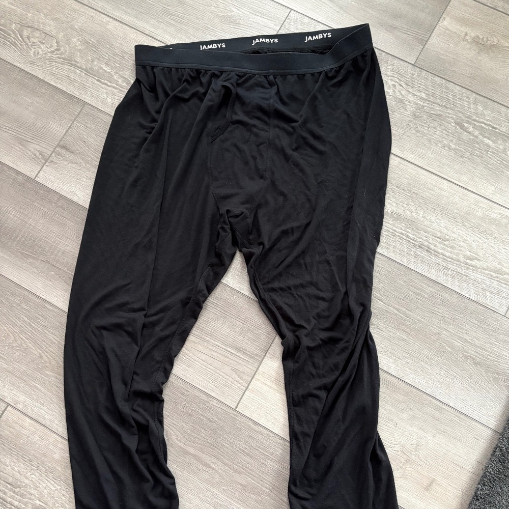 New Jambys Unisex Black XL Bottoms